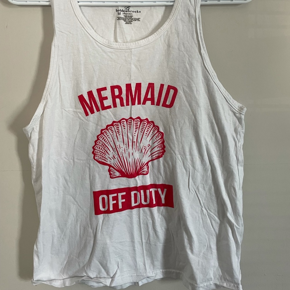 Bobbie brooks mermaid off duty tank